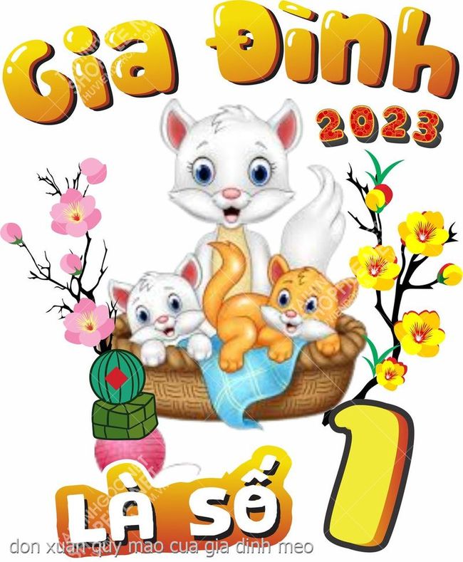 don xuan quy mao cua gia dinh meo
